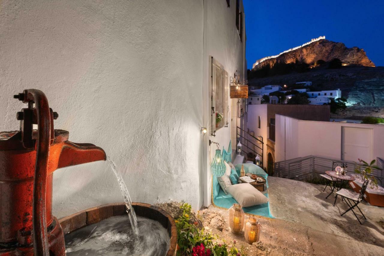 Casa Pietra Lindos Luxury Traditional House Екстер'єр фото